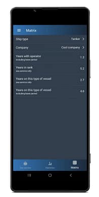 Sea service MATRIX